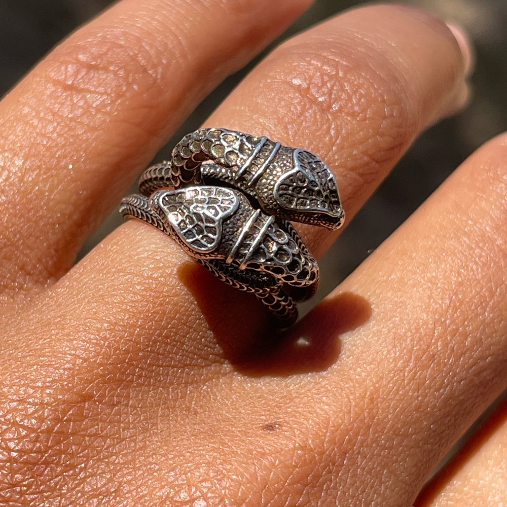 Gucci double serpent ring - Picture 8 of 11